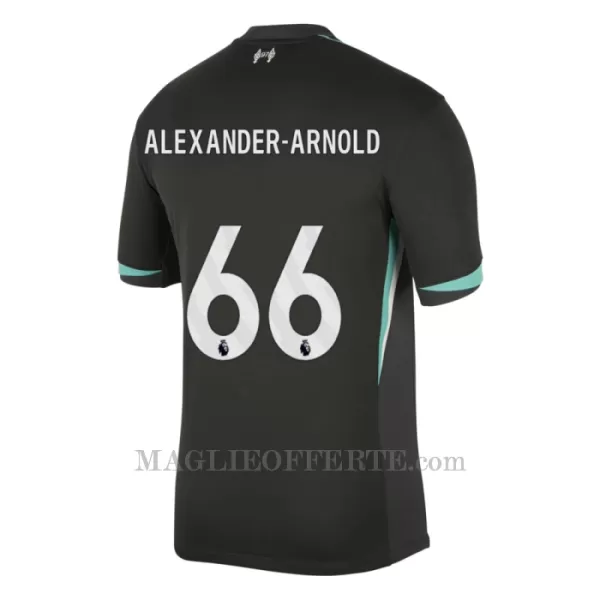 Maglia Liverpool Alexander-Arnold 66 Bambino Gara Away 2024/25