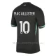 Maglia Liverpool Alexis Mac Allister 10 Gara Away 2024/25