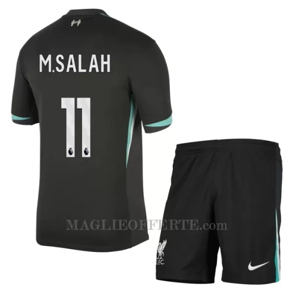 Maglia Liverpool Mohamed Salah 11 Bambino Gara Away 2024/25