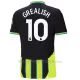 Maglia Manchester City Jack Grealish 10 Gara Away 2024/25