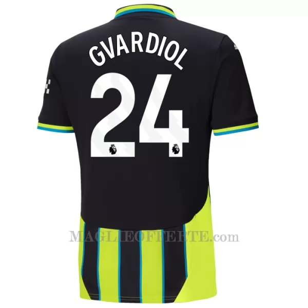 Maglia Manchester City Josko Gvardiol 24 Gara Away 2024/25