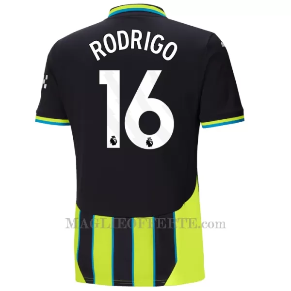 Maglia Manchester City Rodrigo Hernández 16 Gara Away 2024/25