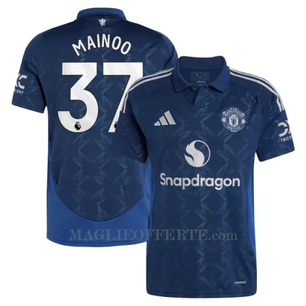 Maglia Manchester United Kobbie Mainoo 37 Gara Away 2024/25