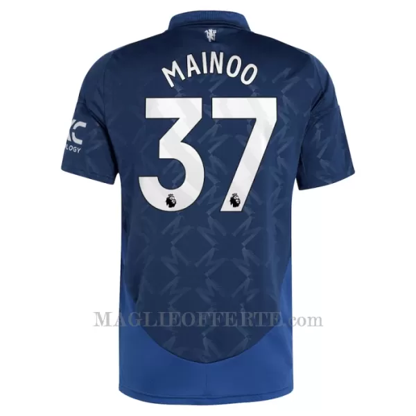 Maglia Manchester United Kobbie Mainoo 37 Gara Away 2024/25