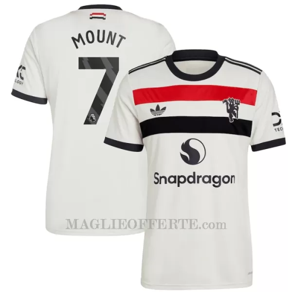 Maglia Manchester United Mason Mount 7 Gara Third 2024/25