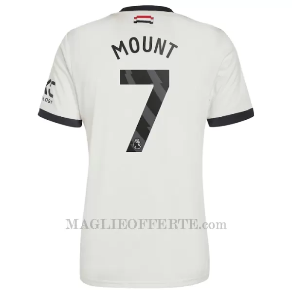 Maglia Manchester United Mason Mount 7 Gara Third 2024/25