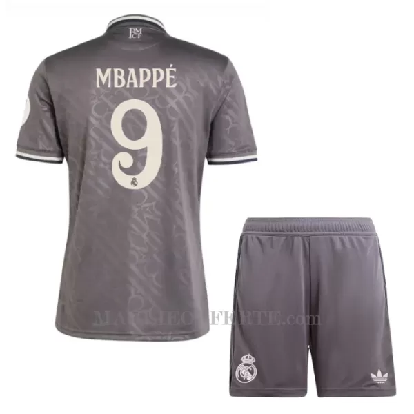 Maglia Real Madrid Kylian Mbappé 9 Bambino Gara Third 2024/25