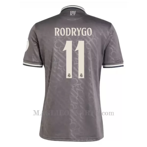 Maglia Real Madrid Rodrygo Goes 11 Gara Third 2024/25