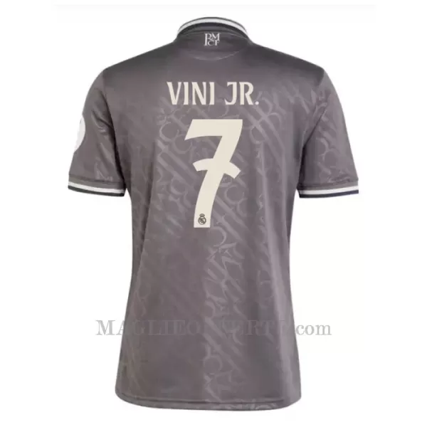 Maglia Real Madrid Vinicius Junior 7 Bambino Gara Third 2024/25