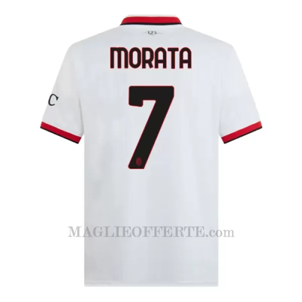 Maglia AC Milan Alvaro Morata 7 Gara Away 2024/25