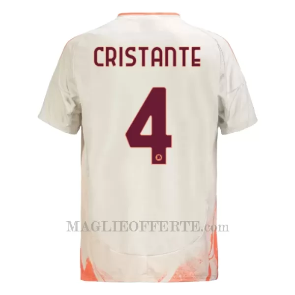 Maglia AS Roma Cristante 4 Gara Away 2024/25