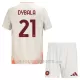 Maglia AS Roma Paulo Dybala 21 Bambino Gara Away 2024/25