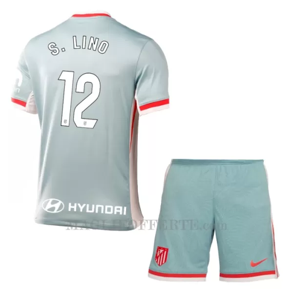 Maglia Atlético Madrid S. Lino 12 Bambino Gara Away 2024/25