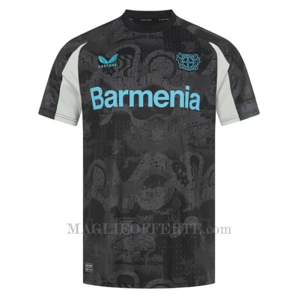 Maglia Bayer 04 Leverkusen Alejandro Grimaldo 20 Bambino Gara Third 2024/25