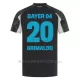 Maglia Bayer 04 Leverkusen Alejandro Grimaldo 20 Bambino Gara Third 2024/25