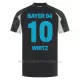 Maglia Bayer 04 Leverkusen Florian Wirtz 10 Bambino Gara Third 2024/25