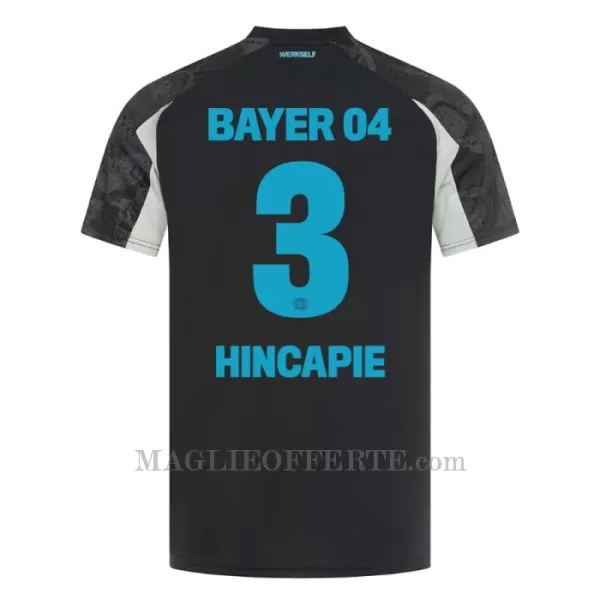 Maglia Bayer 04 Leverkusen Piero Hincapie 3 Gara Third 2024/25