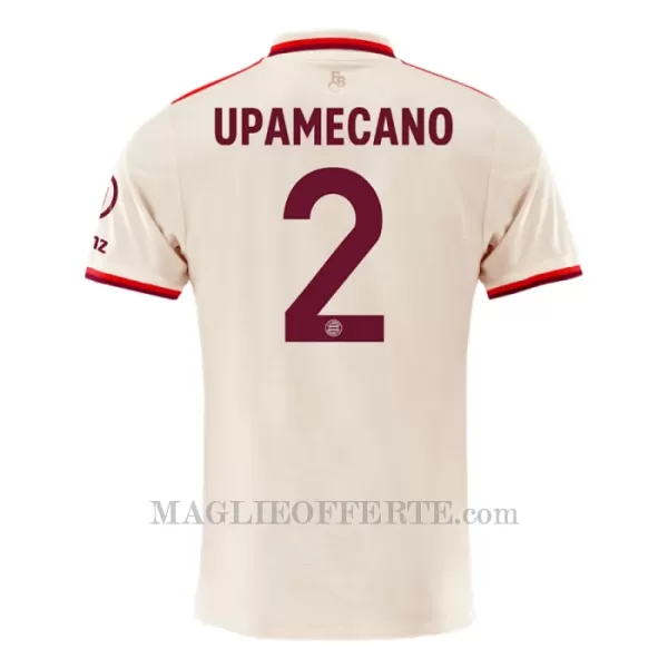 Maglia FC Bayern Monaco Dayot Upamecano 2 Gara Third 2024/25