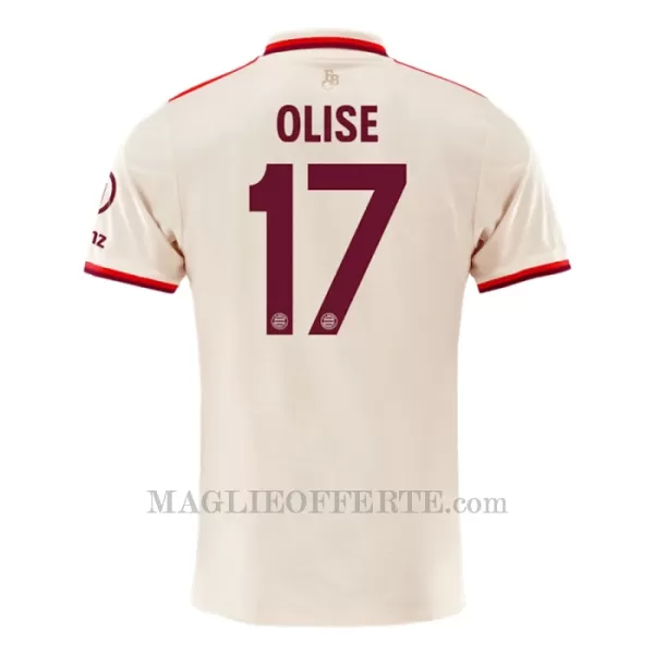 Maglia FC Bayern Monaco Olise 17 Gara Third 2024/25