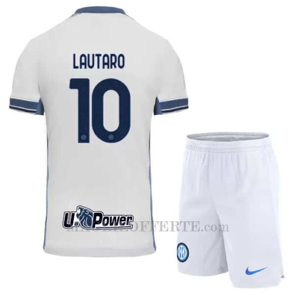 Maglia Internazionale Lautaro Martínez 10 Bambino Gara Away 2024/25