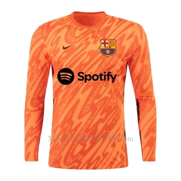 Maglia Portiere Barcellona 2024/25 Arancia