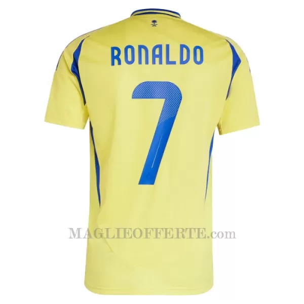 Maglia Al-Nassr FC Cristiano Ronaldo 7 Gara Home 2024/25