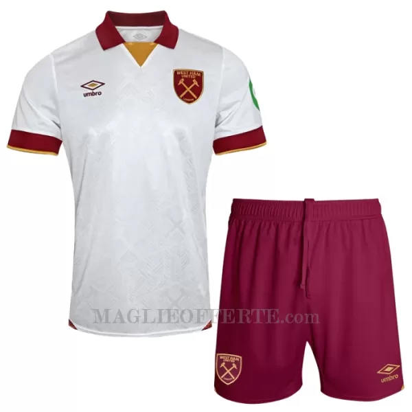 Maglia West Ham United Bambino Gara Third 2024/25