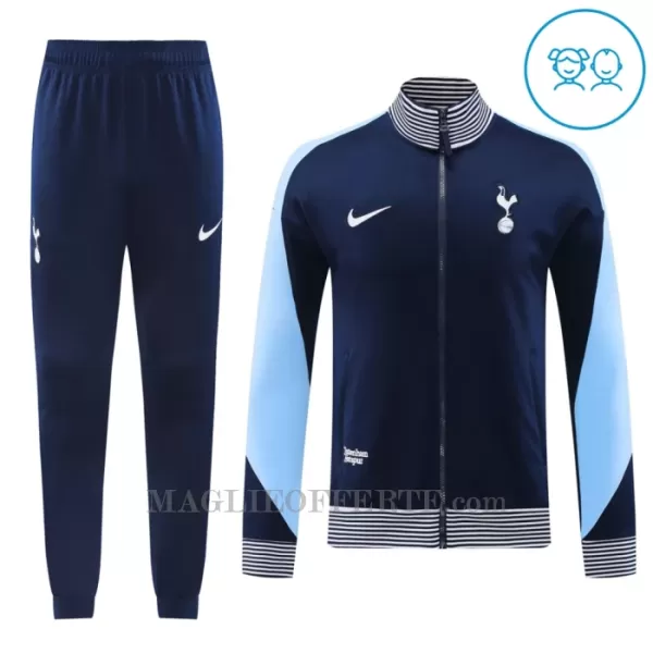 Tottenham Hotspur Tute da giacca da allenamento Bambino 2024/25 Navy