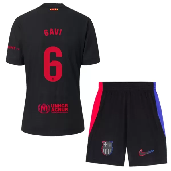 Maglia Barcellona Gavi 6 Bambino Gara Away 2024/25