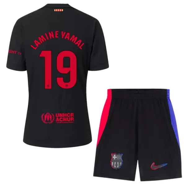 Maglia Barcellona Lamine Yamal 19 Bambino Gara Away 2024/25