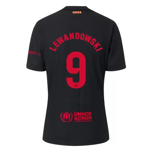 Maglia Barcellona Robert Lewandowski 9 Bambino Gara Away 2024/25