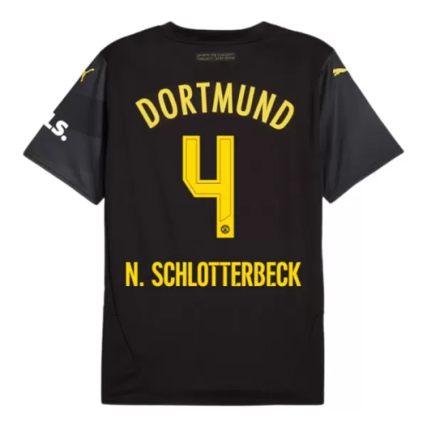 Maglia Borussia Dortmund Nico Schlotterbeck 4 Bambino Gara Away 2024/25