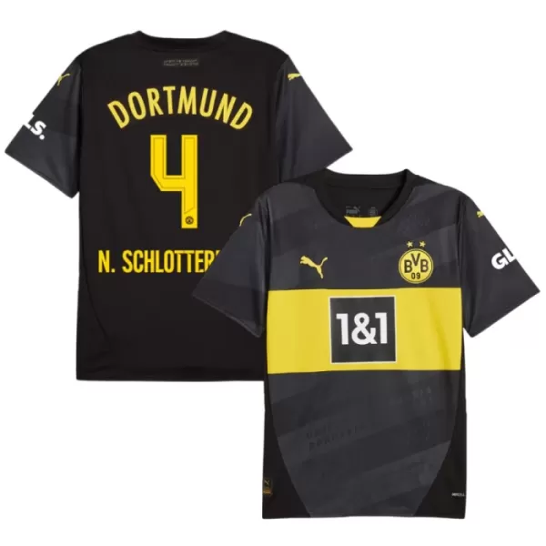 Maglia Borussia Dortmund Nico Schlotterbeck 4 Gara Away 2024/25