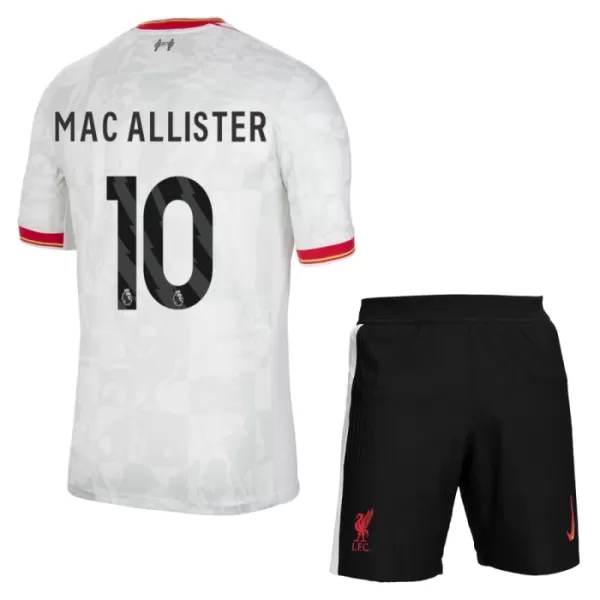 Maglia Liverpool Alexis Mac Allister 10 Bambino Gara Third 2024/25