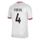 Maglia Liverpool Virgil van Dijk 4 Bambino Gara Third 2024/25