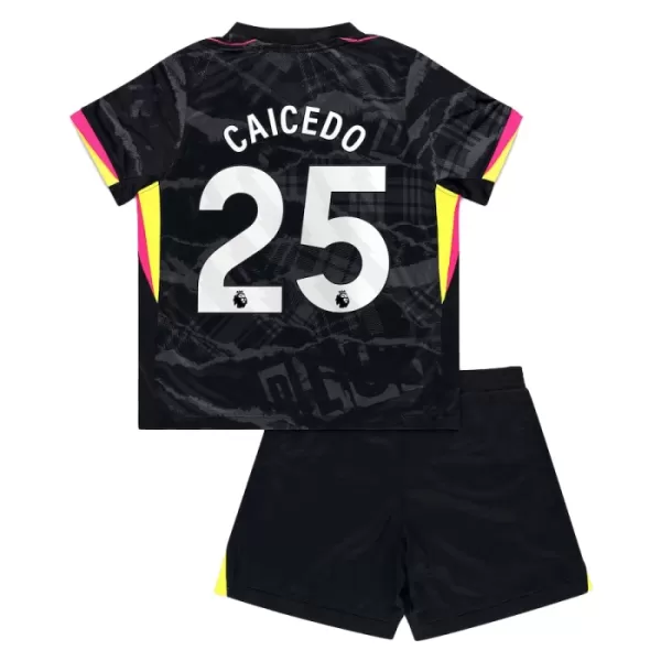 Maglia Chelsea Moisés Caicedo 25 Bambino Gara Third 2024/25