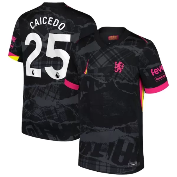 Maglia Chelsea Moisés Caicedo 25 Gara Third 2024/25