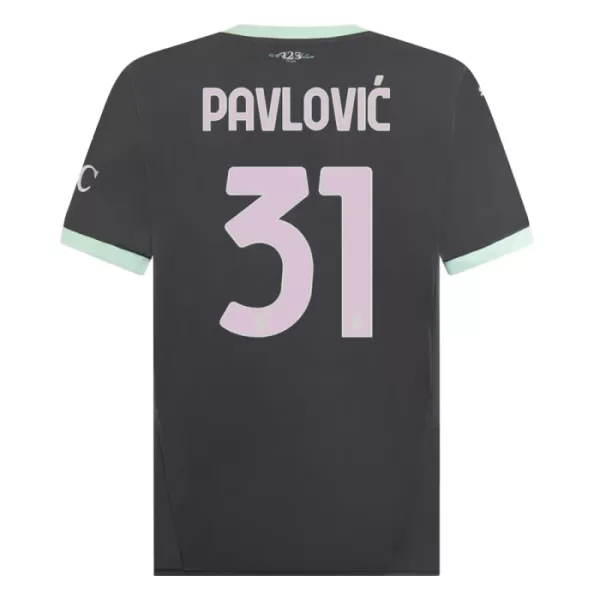 Maglia AC Milan Pavlovic 31 Gara Third 2024/25