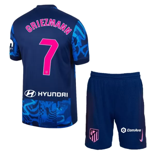 Maglia Atlético Madrid Antoine Griezmann 7 Bambino Gara Third 2024/25