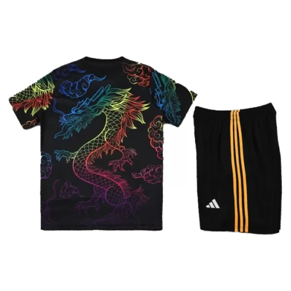 Maglia Real Madrid Bambino Dragon 2024/25 Nero