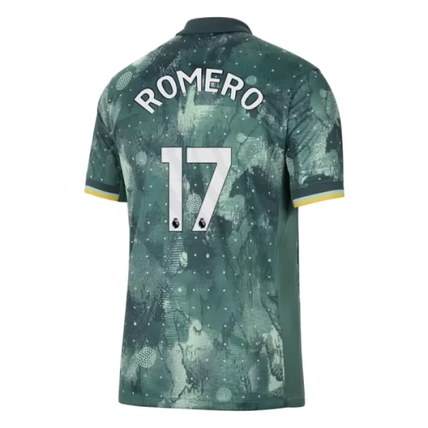 Maglia Tottenham Hotspur Cristian Romero 17 Gara Third 2024/25