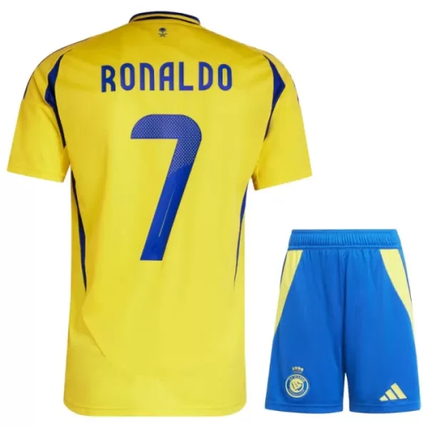 Maglia Al-Nassr FC Cristiano Ronaldo 7 Bambino Gara Home 2024/25