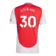 Maglia Arsenal Raheem Sterling 30 Gara Home 2024/25