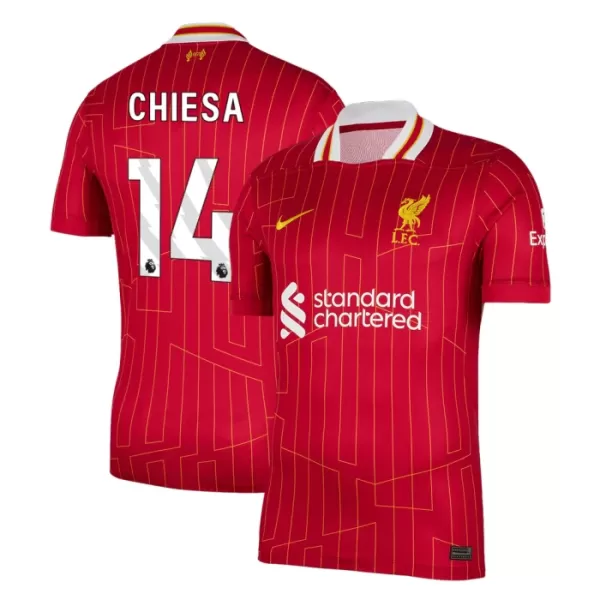 Maglia Liverpool Federico Chiesa 14 Gara Home 2024/25