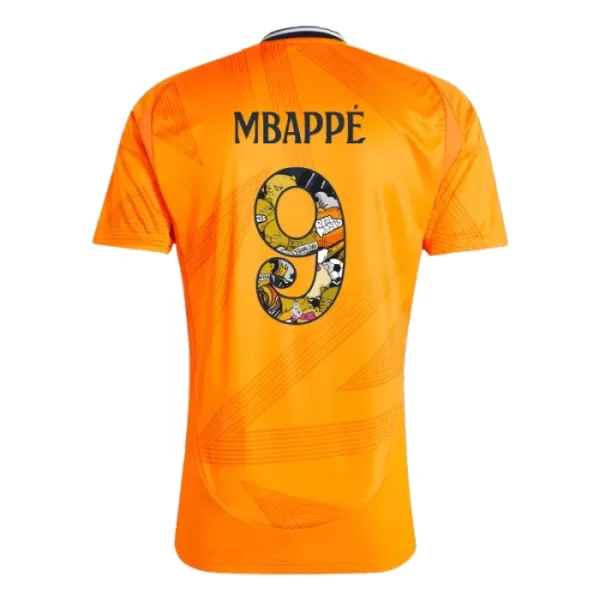 Maglia Real Madrid Kylian Mbappé 9 Gara Away 2024/25 (Speciell)