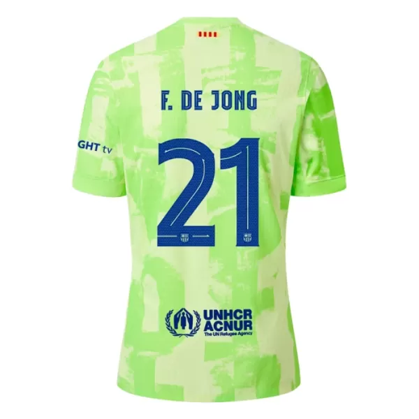 Maglia Barcellona Frenkie de Jong 21 Gara Third 2024/25