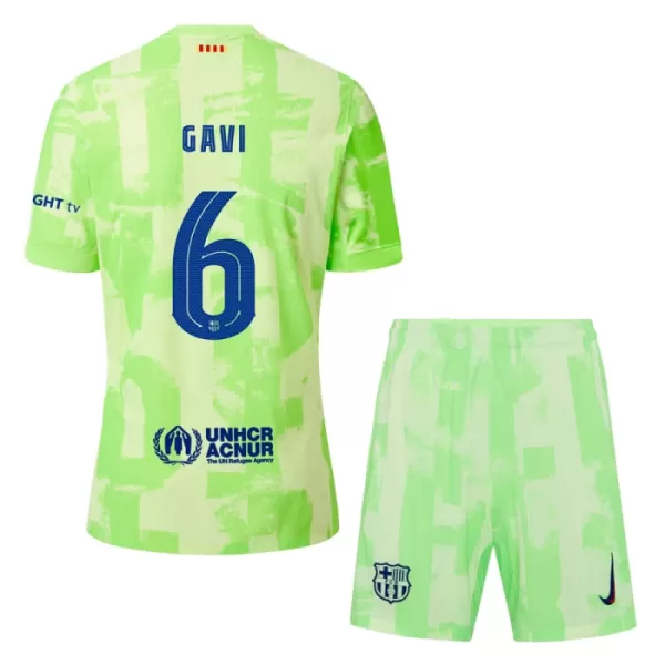 Maglia Barcellona Gavi 6 Bambino Gara Third 2024/25