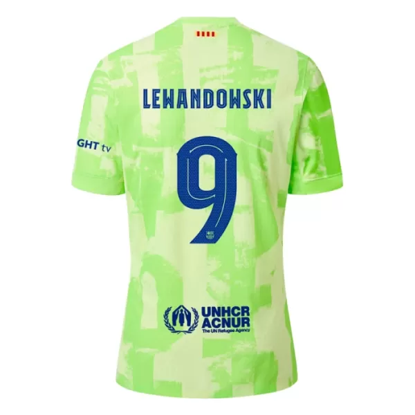 Maglia Barcellona Robert Lewandowski 9 Bambino Gara Third 2024/25