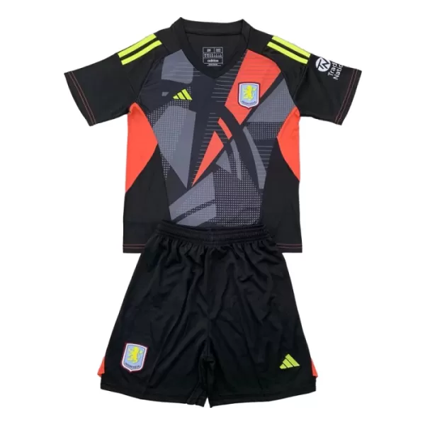 Maglia Portiere Aston Villa Bambino 2024/25 Nero