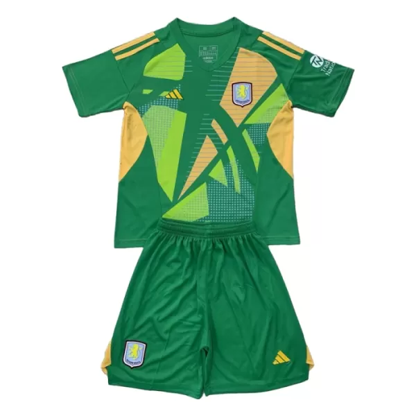 Maglia Portiere Aston Villa Bambino 2024/25 Verde